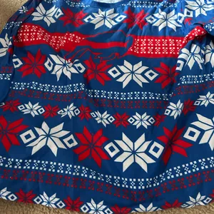 NFL Team Apparel Blue Snowflake pajamas size XL thumbnail 3