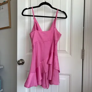 Hello Molly Vibrant Pink Mini Dress thumbnail 3