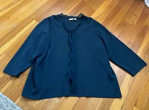 Pretty Teal Cato top size 22/24W thumbnail 1