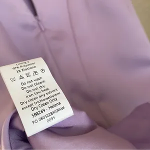 HOUSE OF CB 'Helena' Orchid purple‎ lavender Satin Midi Dress /Size XS NWOT thumbnail 13
