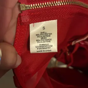 Say What? Burnt Red Top Sz S thumbnail 2