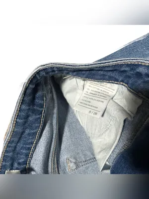 KanCan High Waisted Distressed Jeans Women's 26 Light Wash Denim Faded Stretch thumbnail 6