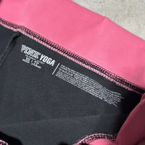 Pink Coconut Boutique Victoria's Secret PINK Women's Y2K Fold Over Yoga Pants Pink Sparkle Size XS thumbnail 7