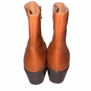 Madewell Brown Leather Darcy Almond Toe Ankle Boot 8 thumbnail 4
