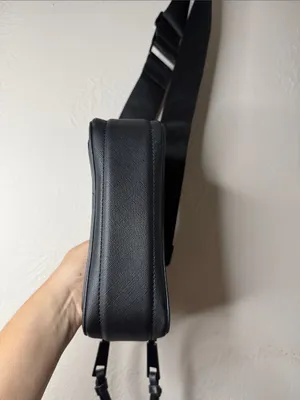 Marc Jacobs Snapshot DTM Black Leather Crossbody Camera Bag thumbnail 5