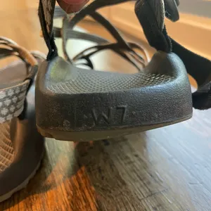 Chacos Gray/Tan Yampa Dagger ZX/2 Sandals Active Outside Hiking - Size 7 thumbnail 5
