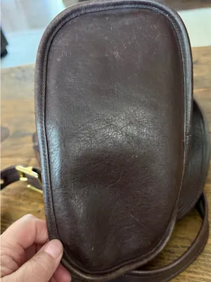 Vintage Coach Mahogany Lula Legacy Bucket Bag 9952 thumbnail 5