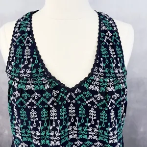 Maeve‎ Women Sleeveless Top XS Boho Indie Festival Cottage Dainty Artsy Coquette thumbnail 3