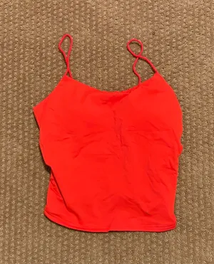 Red Tank Top Shein thumbnail 1