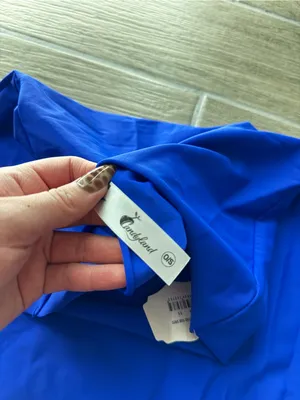 Strapless candyland blue extra mini Bodycon Dress Size undefined thumbnail 5