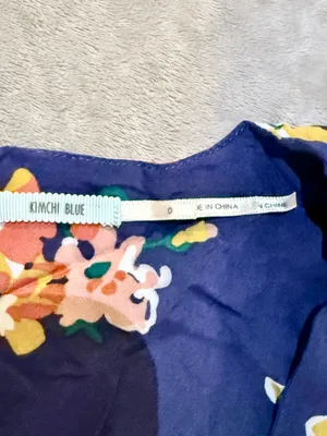 Kimchi Blue Maddie Plunging Tie-Front Romper Size 0 thumbnail 8