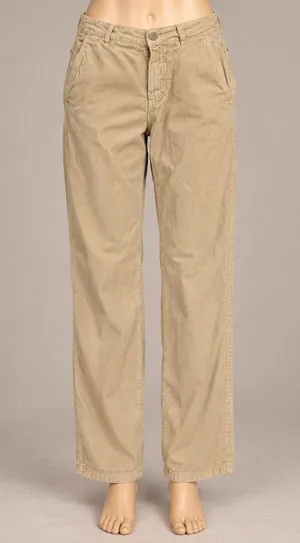 Zara Women’s Tan Corduroy Pants Size 29 27” Inseam thumbnail 1