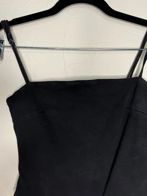 Tiger Mist Black‎ Square Neck Thong Bodysuit thumbnail 3