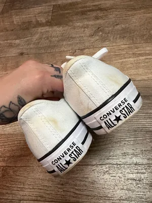 Converse - White Low Top All Star Sneakers thumbnail 4