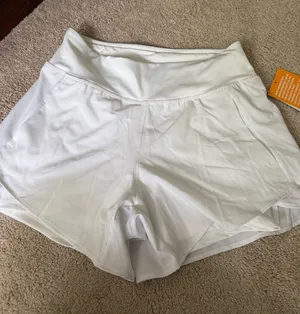 Avia White athletic shorts thumbnail 1