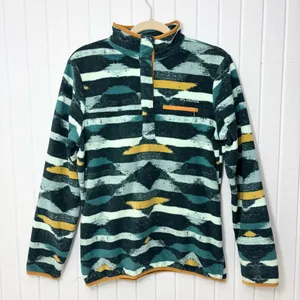 Columbia Women's Mountain Side Fleece Pullover Sweater Jacket‎ M thumbnail 1