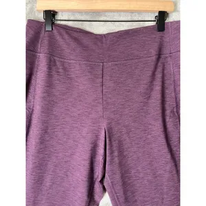 Duluth Trading NoGA‎ Cotton Leggings L X 31 Purple Pull On Stretch Casual Pants thumbnail 2