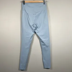 Girlfriend‎ Collective Women’s Size Medium Baby Blue 7/8 Ankle Leggings Yoga thumbnail 3