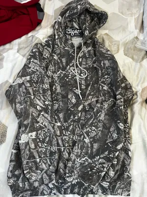 Camo hoodie Gray Size XL thumbnail 1