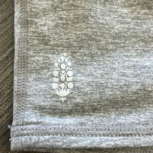 Free People Movement Gray Strappy Crop Top/Sports Bra. Size XS thumbnail 3