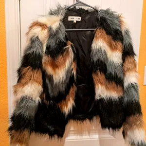 John + Jenn Faux fur coat Size XS thumbnail 1