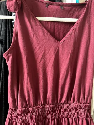 Maroon Sundress Red thumbnail 3