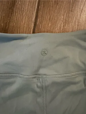 Danskin Sage Green High-Waist Bike Shorts thumbnail 8
