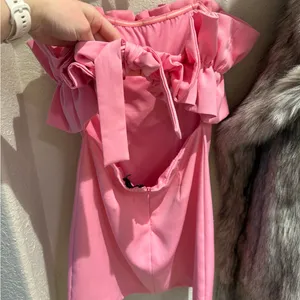 DO+BE Pink Ruffle Mini Dress thumbnail 4
