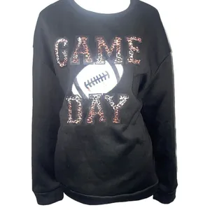 Shein Women's Game Day Sweatshirt Large. LTOP811 thumbnail 3