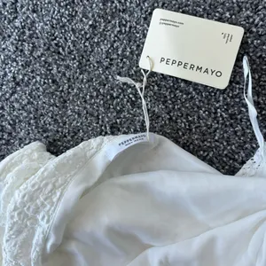 Peppermayo White Crochet Maxi Dress thumbnail 5