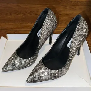 Steve Madden Jeweled Crystal Pumps thumbnail 2