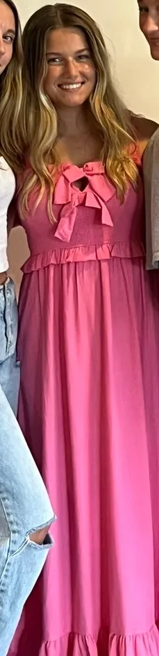 Blu Pepper Pink maxi dress thumbnail 3