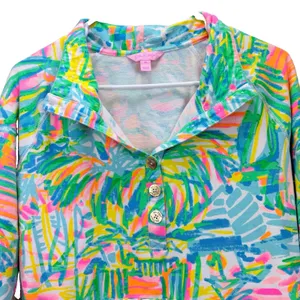 Lilly Pulitzer Captain Popover Knit Top in Sea Salt Sun Pockets MEDIUM thumbnail 5