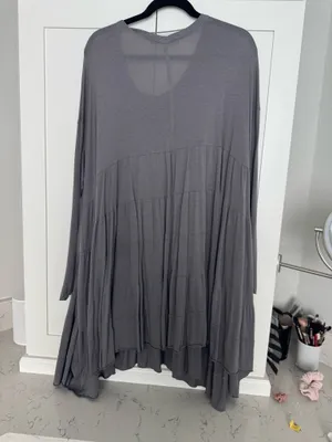 Free People tiered cotton dress thumbnail 2