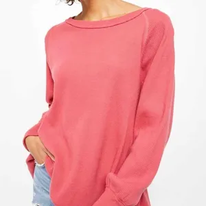 Free People Rose Amelia Thermal Top thumbnail 3
