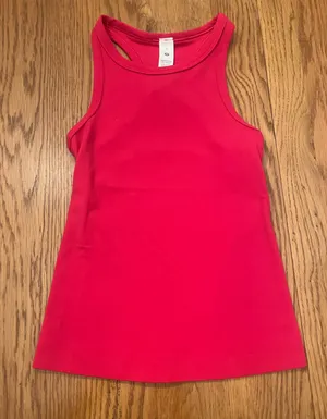 lululemon athletica Red Racerback Tank thumbnail 1