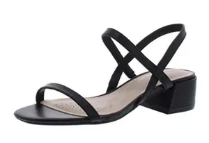 Kenneth Cole Reaction Maisie low block heel leather sandal thumbnail 5