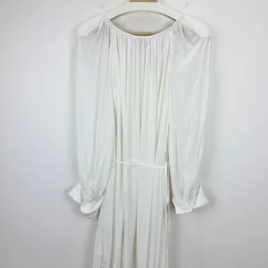 J.Crew Collection Sheer Maxi Dress Viscose Oversized Minimalist Boho Medium NWT thumbnail 11