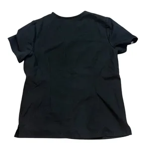 Women's FIGS Casma 3 Pocket Black Scrub Top‎ Medium Medical Healthcare Hospital thumbnail 4