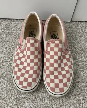 Vans Classic Slip-On Checkerboard Rose Dawn Pink/White thumbnail 1