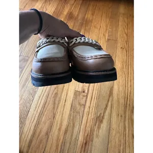 Clarks Orianna Edge Chain Lug Sole Loafers 9M Modern Chunky thumbnail 5