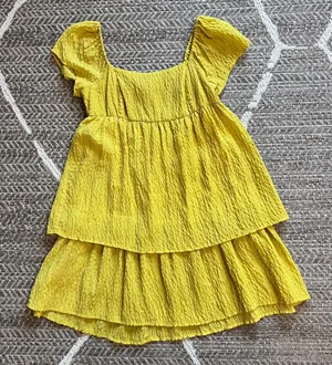 Rent the Runway Now Dress Sz medium Yellow thumbnail 1