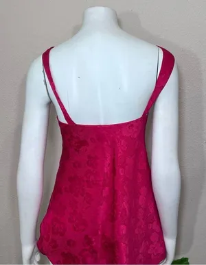 Victoria Secret Pink Lace Gold Label Vintage Rare Night Dress Slip thumbnail 7