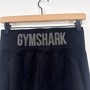 Gymshark‎ Flex Leggings Womens Small Black High Waisted Seamless Activewear thumbnail 4