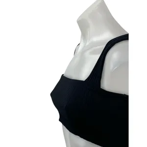 Farm Rio Women's Ribbed Knit Square Neck Sleeveless Brami Cami Crop Top Size S thumbnail 2