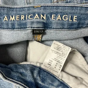 American Eagle Curvy Mom Jean Stretch Denim Plus Size 18 Short thumbnail 3