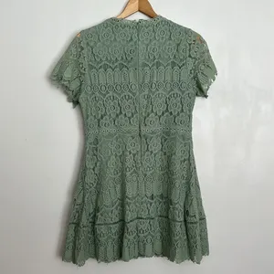 Altar’d State Sage Green Mini Dress Large thumbnail 3
