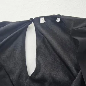 Baltic Born NWOT‎ Esti Black Maxi Dress V Neck Short Sleeve Cocktail Large thumbnail 7