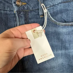 Good American NWT Good‎ Split Straight Jeans Size 14/32 thumbnail 4