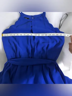 I.N. San Francisco Royal Blue Spaghetti Strap Maxi Dress thumbnail 5